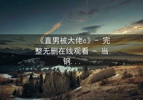 《直男被大佬c》- 完整无删在线观看 - 当钢铁直男遇上霸道总裁