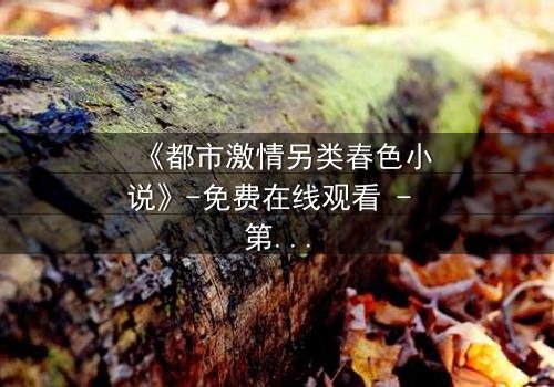 《都市激情另类春色小说》-免费在线观看 - 第3集HD中字