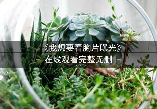 《我想要看胸片曝光》- 在线观看完整无删 - 揭开医疗黑幕的惊心真相